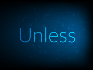 Unless abstract Technology Backgound
