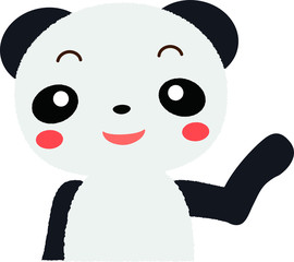 パンダちゃん　案内する