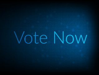Vote Now abstract Technology Backgound