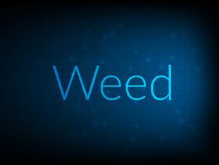 Weed abstract Technology Backgound