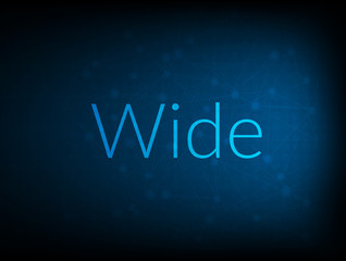Wide abstract Technology Backgound