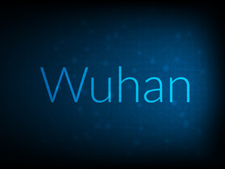 Wuhan abstract Technology Backgound