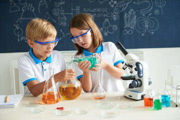 Adding reagent