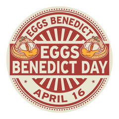 Eggs Benedict Day stamp