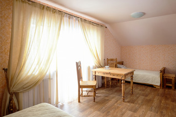 Rural Hostel Room Interior