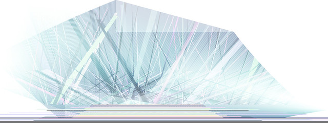 linien landschaft hell bewegung banner