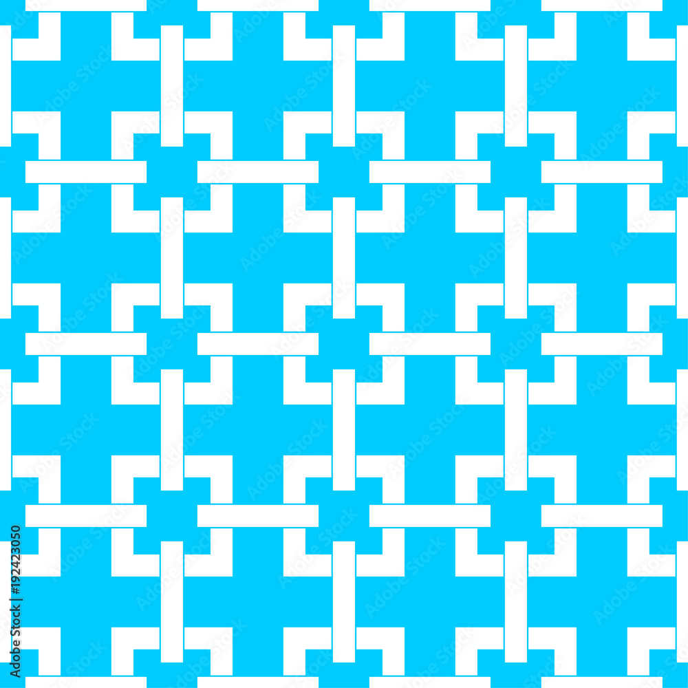 Poster blockchain network background. technology block chain abstract seamless pattern
