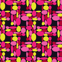 Seamless geometric pattern. The texture of the stones. Trendy seamless pattern designs. Textile rapport.