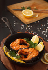 Fried or grilled fish