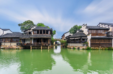 Fototapeta na wymiar Jiangnan Water Town, Wuzhen