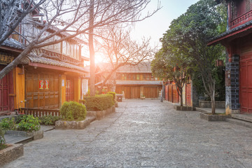 Fototapeta premium Ancient city of Lijiang in Yunnan