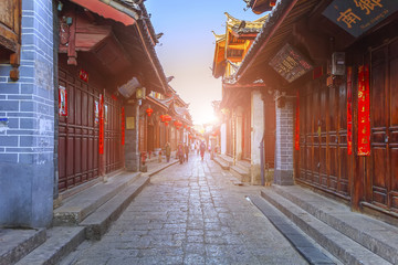 Ancient city of Lijiang in Yunnan