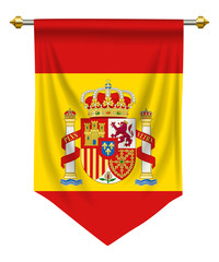 Fototapeta premium Spain Pennant