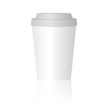 Mock up paper cup