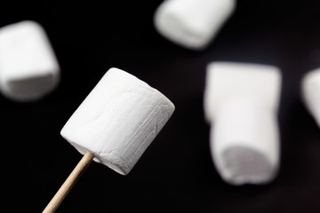 Fluffy white marshmallow