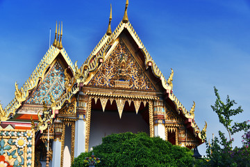 Wat Pho or Temple of the Reclining Buddha in Bangkok, Thailand