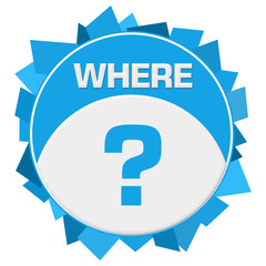 Where Blue Squares Text 