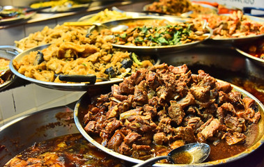 Chinese street food sold in Bangkok Chinatown