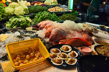 Chinese street food sold in Bangkok Chinatown
