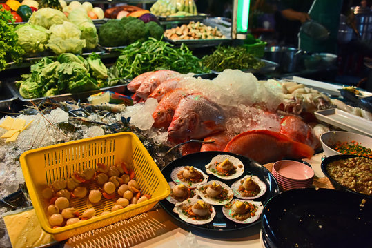 Chinese Street Food Sold In Bangkok Chinatown