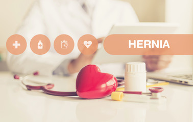 HEALTH CONCEPT: HERNIA