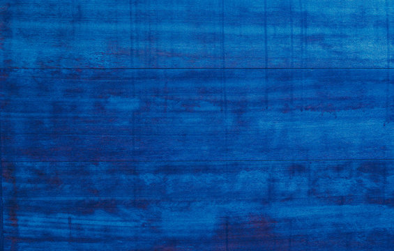 Indigo Tone Wood Pallet Texture For Background