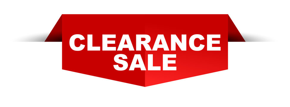 banner clearance sale