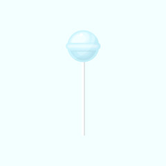 Blue lollipop