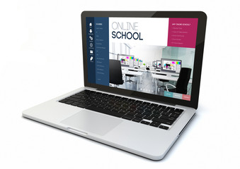 laptop online school