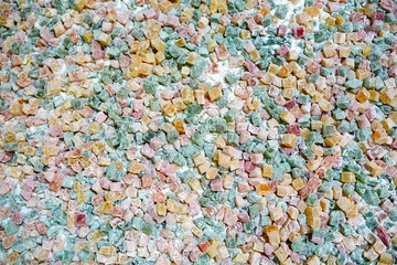 Turkish delight closeup