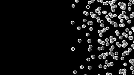 Seguins. Black and white background. Silver sequin. Rhinestones. 3d illustration. Fashion backdrop. Embroidery sparkles. Glitter. Digital image.