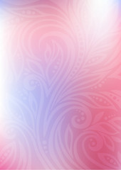 Fototapeta na wymiar Abstract mesh background in pastel colors. Colorful smooth banner template.