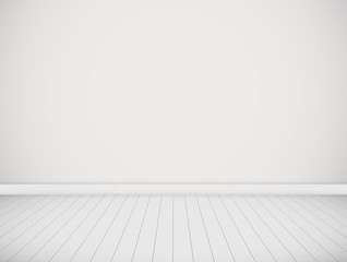 Vector white room.