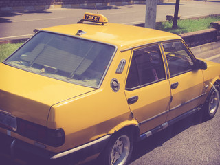 Old Taxi cab