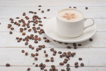 coffee and coffee beans