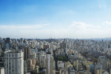 Skyline of Sao Paulo city, Brazil