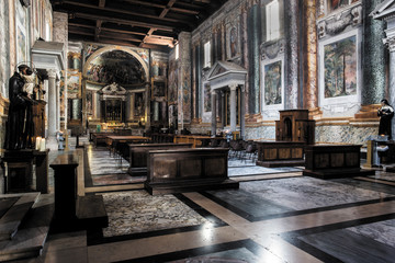 Fototapeta na wymiar Chiesa cattolica romana