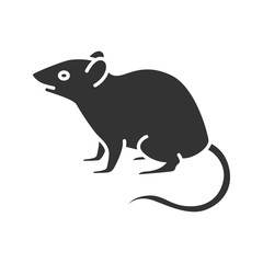 Mouse, rat glyph icon