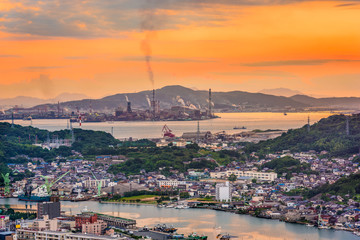 Shimonoseki, Japan Skyline
