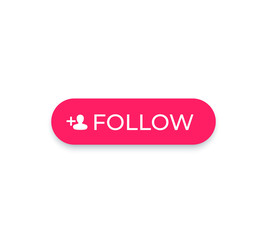 follow vector button