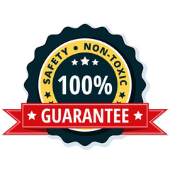 Non-Toxic Safety Guarantee illustration