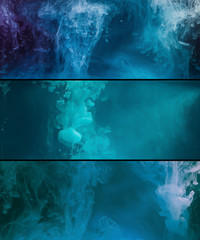 Paint spill abstract background