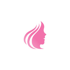 Spa aesthetic logo design template vector