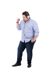Fototapeta premium fisted dancing man