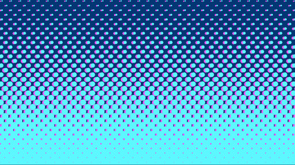 Halftone gradient pattern vertical vector illustration. Dark Blue pink dotted halftone texture. Pop Art light blue pink halftone glitch Background. Background of Art. Seamlessly Repeatable. AI10 - obrazy, fototapety, plakaty