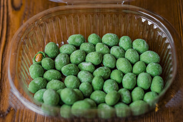 Nuts to beer in the shell.