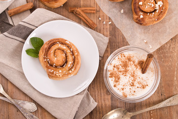 Cinnamon rolls. 