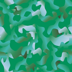 gradient blots in green tones