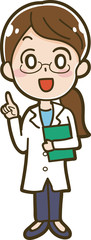 薬剤師のイラスト素材