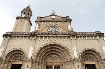 Fototapeta na wymiar Manila Cathedral basilica